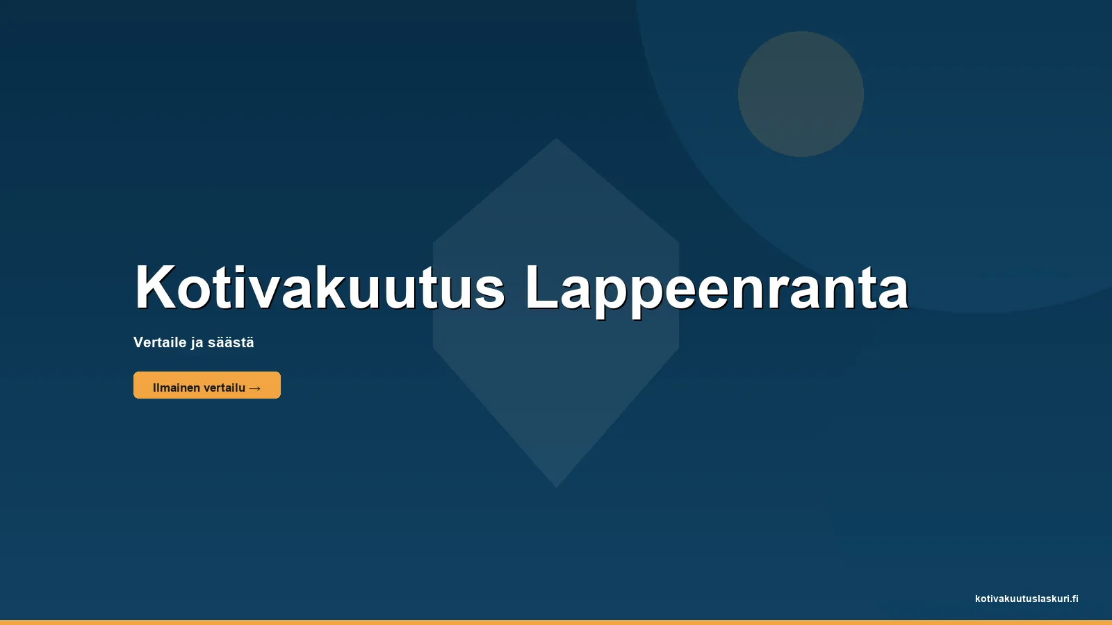 Kotivakuutus Lappeenranta